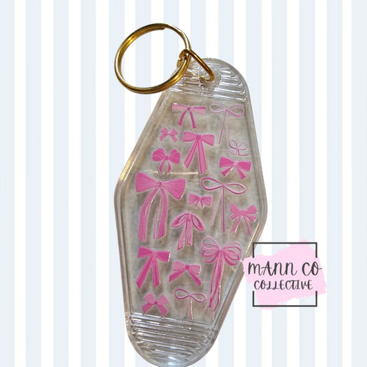 Coquette keychain